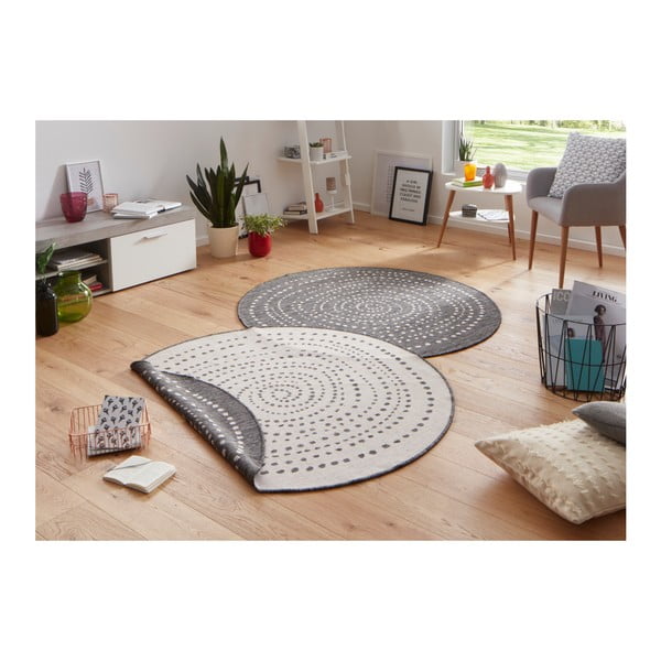 Bali szürke kültéri szőnyeg, ⌀ 140 cm - NORTHRUGS-image-3