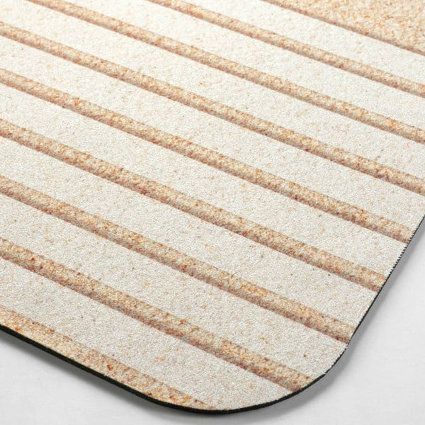 Világosbarna fürdőszobai kilépő 50x80 cm Adriel – douceur d'intérieur-image-3