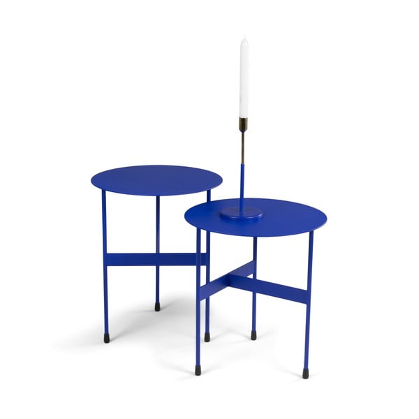 Fém kerek tárolóasztal ø 45 cm Mira – Spinder Design-image-2