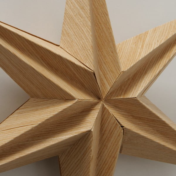 Kassia csillag alakú karácsonyi papír függődísz, ø 30 cm - Boltze-image-1