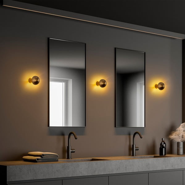 Bronzszínű fali lámpa ø 12 cm Fungal – Opviq lights-image-2