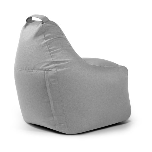 Világosszürke babzsákfotel Play Amuse – SLOWDOWN-image-4