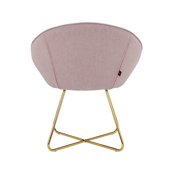 Rózsaszín fotel Tigela - Støraa-image-3