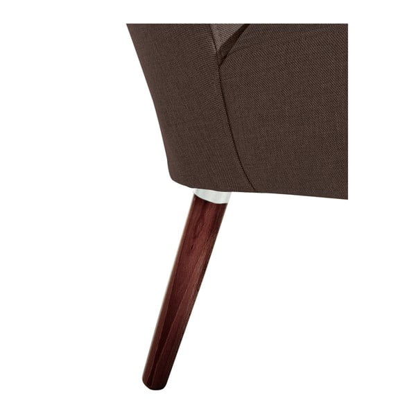 Neele Chocolate Full sötétbarna fotel - Max Winzer-image-3