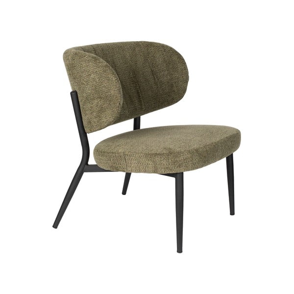 Zöld fotel Sanne – White Label