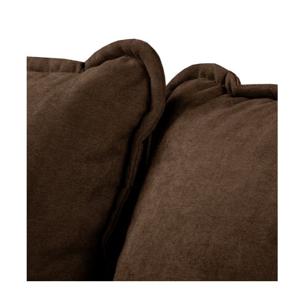 Sötétbarna sarokkanapé (bal oldali) Beata – Ropez-image-1