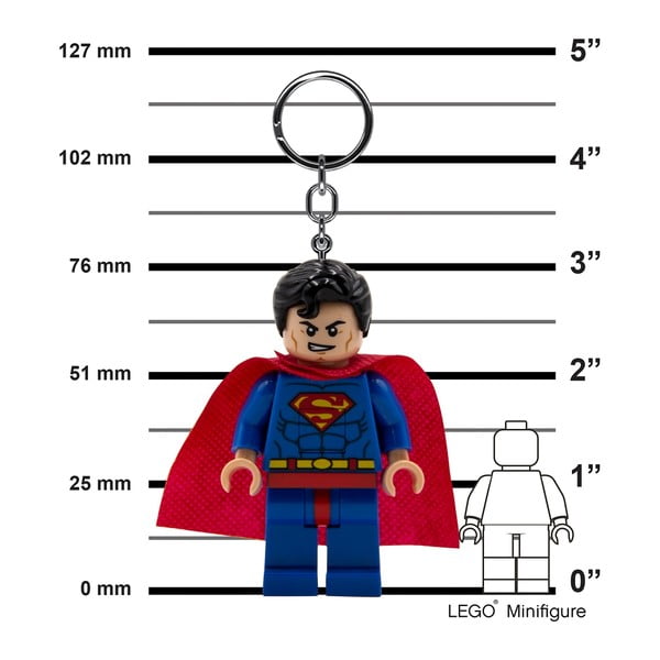 Világító kulcstartó Superman – LEGO®-image-2
