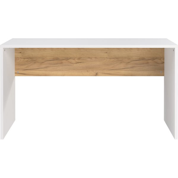 Íróasztal fehér asztallappal 60x140 cm Hasselt – Germania