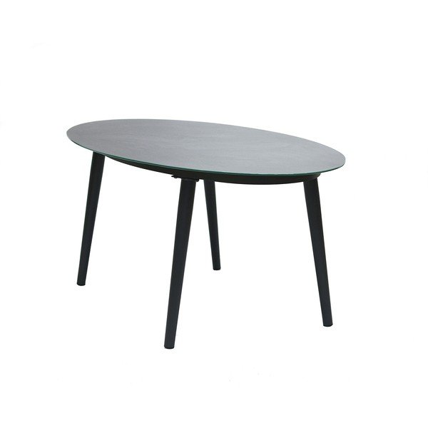 Szürke kerti hatszemélyes műrattan étkezőgarnitúra Concord - Rojaplast-image-4