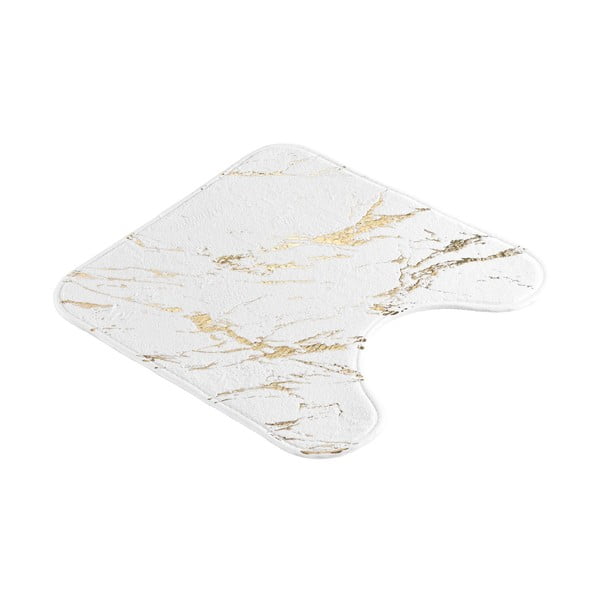 Fehér-aranyszínű fürdőszobai kilépő 45x45 cm Aquamarbre – douceur d'intérieur