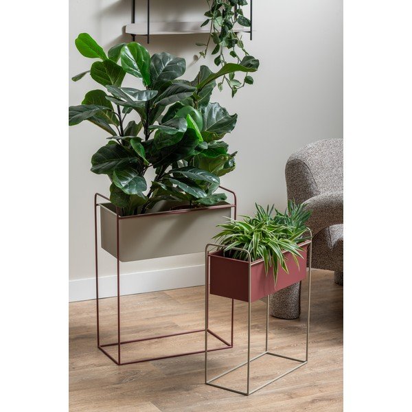 Fém virágtartó állvány szett 2 db-os (magasság 65 cm) Reina – PT LIVING-image-1