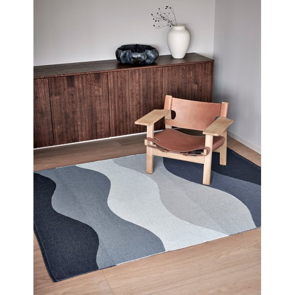 Kék kültéri-beltéri futószőnyeg 70x300 cm Urvi Water – Pappelina-image-3