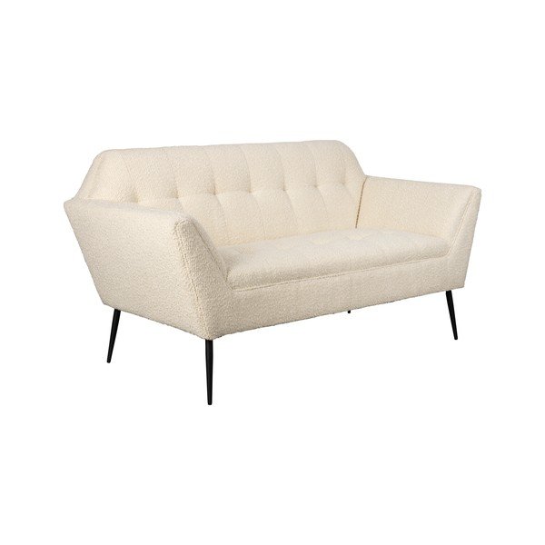 Krémszínű buklé kanapé 150 cm Kate – Dutchbone-image-2