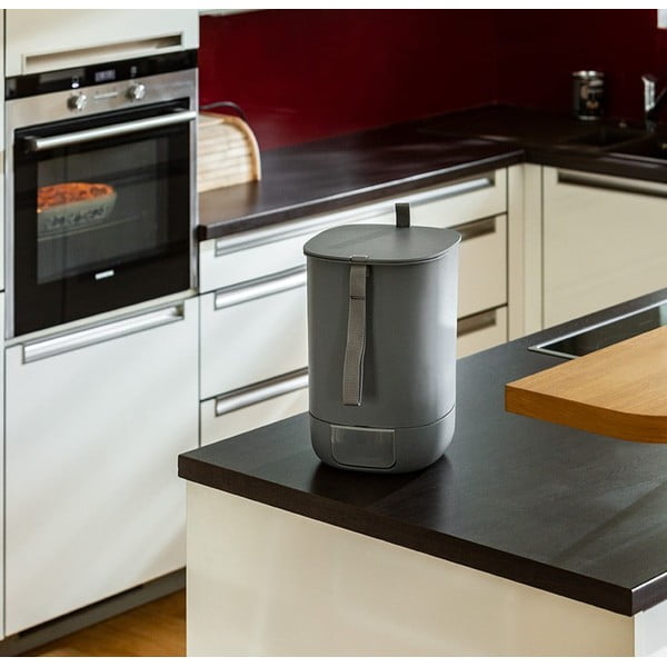 Szürke komposztáló 10,6 l Bokashi – Plastia-image-1