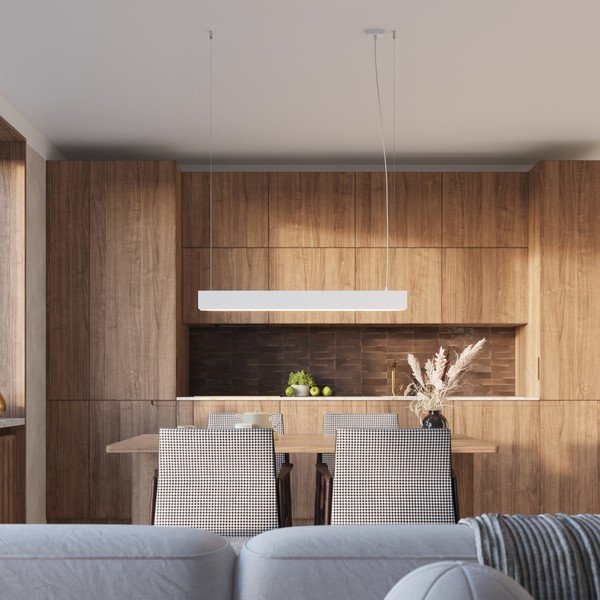 Fehér fém LED függőlámpa Nebula – Sollux-image-3