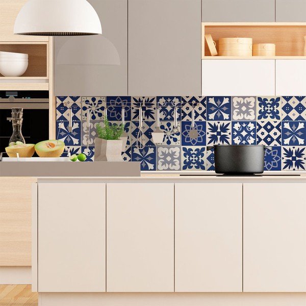 Cement Tiles Linia 9 db falmatrica, 10 x 10 cm - Ambiance-image-3