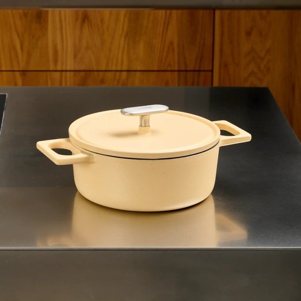 Indukciós tűzhelyhez alkalmas öntöttvas lábas fedővel 2 l Mattia 3.0 – FABINI-image-1