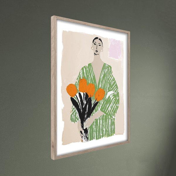 Nyomtatott keretezett kép 50x70 cm Stella – Styler-image-4