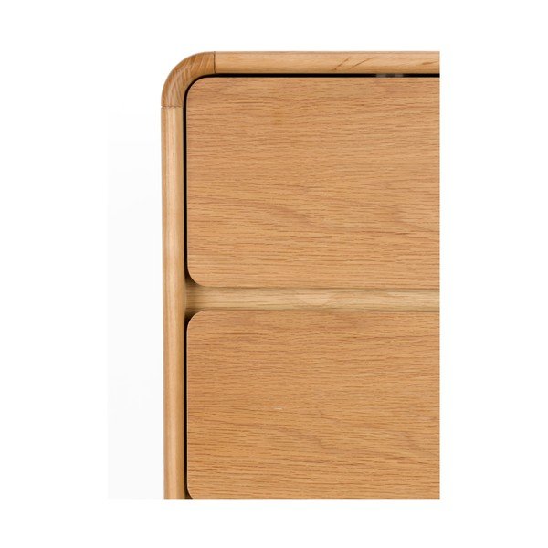 Natúr színű kőrisfa komód 45x112x40 cm Rise – Zuiver-image-4