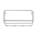 Világosszürke fém fali fogas polccal Feira – House Nordic