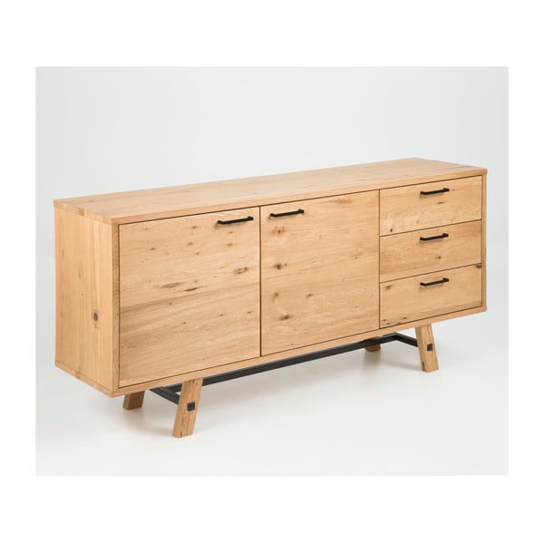 Stockholm kétajtós komód 3 fiókkal - Actona-image-3