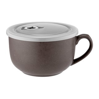 Barna porcelán bögre 600 ml Reactive - Ladelle