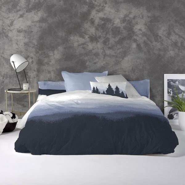 Nightfall pamut paplanhuzat, 140 x 200 cm - Blanc-image-1