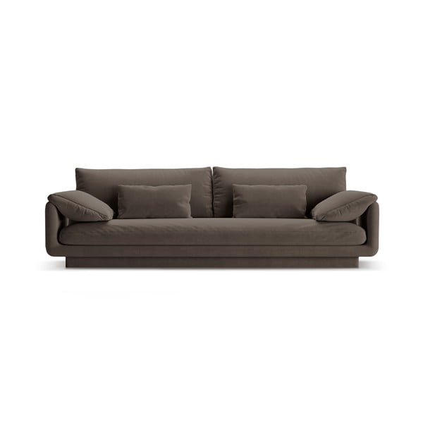 Barna buklé kanapé 250 cm Torino – Micadoni Home