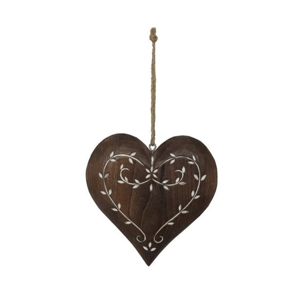 Anna felakasztható szív formájú dekoráció - Antic Line