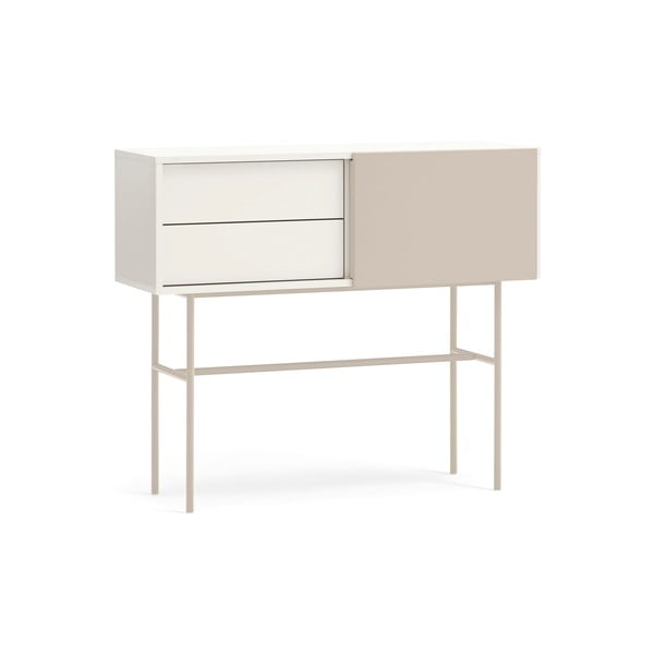 Bézs-krémszínű konzolasztal 35x110 cm Nube – Teulat-image-3