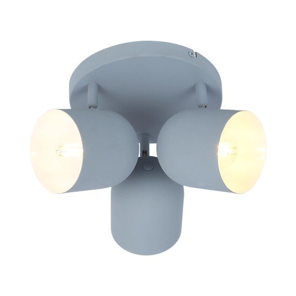 Világoskék mennyezeti lámpa fém búrával 32x32 cm Azuro – Candellux Lighting-image-1