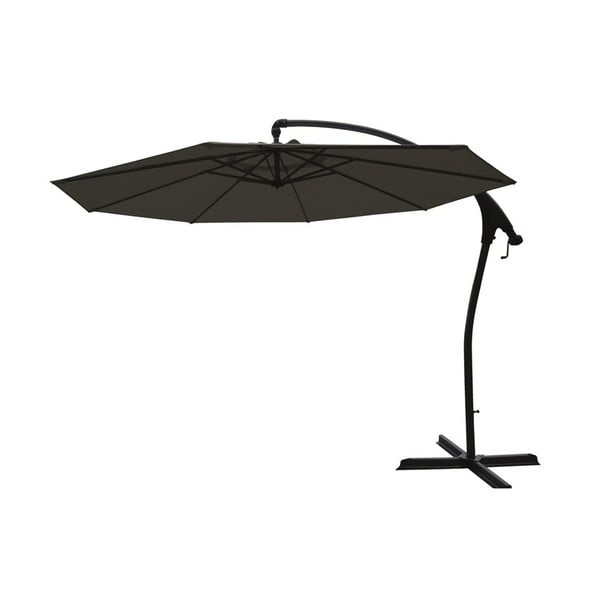 Tenero fekete oldalsó napernyő, ø 3 m - Hartman