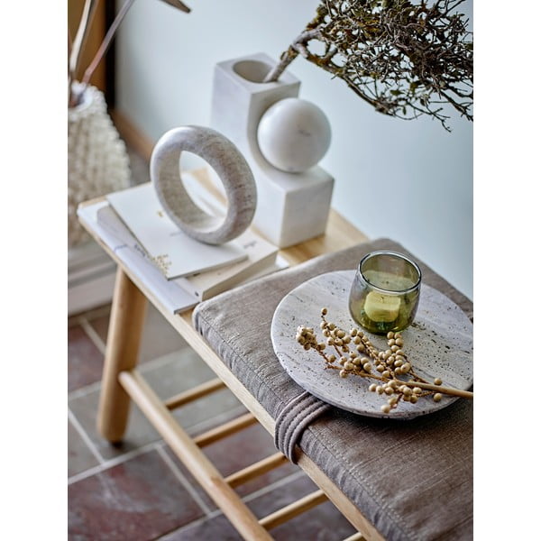 Fehér márvány váza Abbelin – Bloomingville-image-2