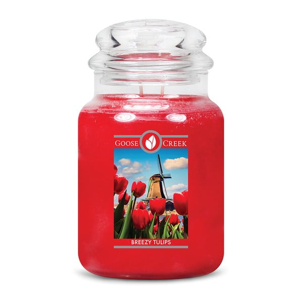Illatos tulipán illatgyertya, 150 óra égési idő - Ego Dekor