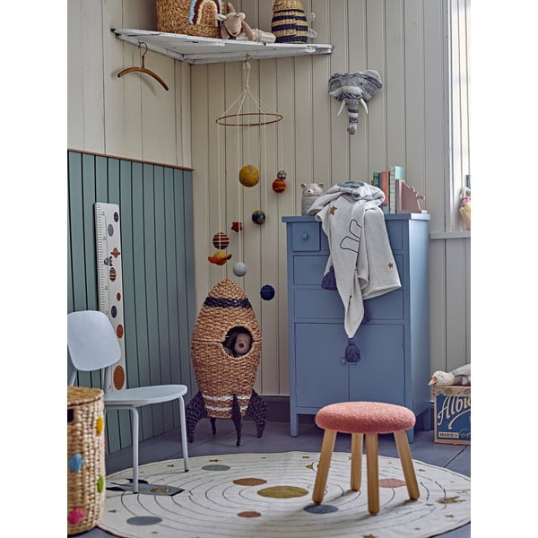 Fehér gyerek takaró 130x160 cm Space – Bloomingville Mini-image-1