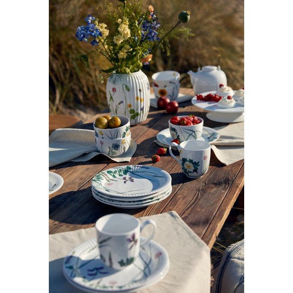 Fehér porcelán leveses tálka 600 ml Hammershøi Summer – Kähler Design-image-3