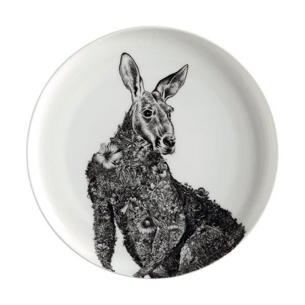 Marini Ferlazzo Kangaroo fehér porcelán tányér, ø 20 cm - Maxwell & Williams