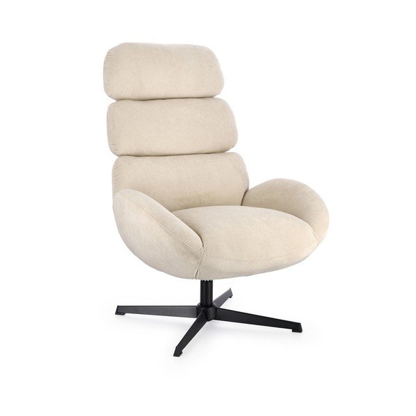 Bézs forgó fotel Violante – Bizzotto