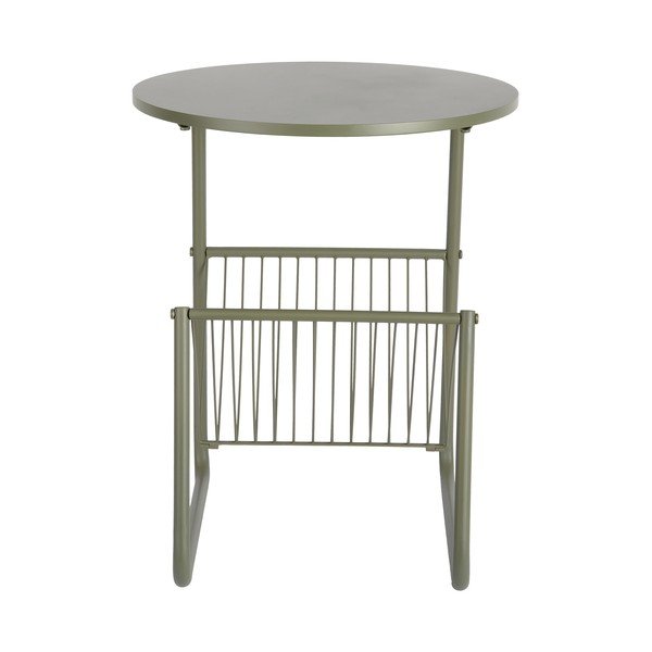 Fém kerek tárolóasztal ø 40 cm Riqueza Revista – Leitmotiv-image-4