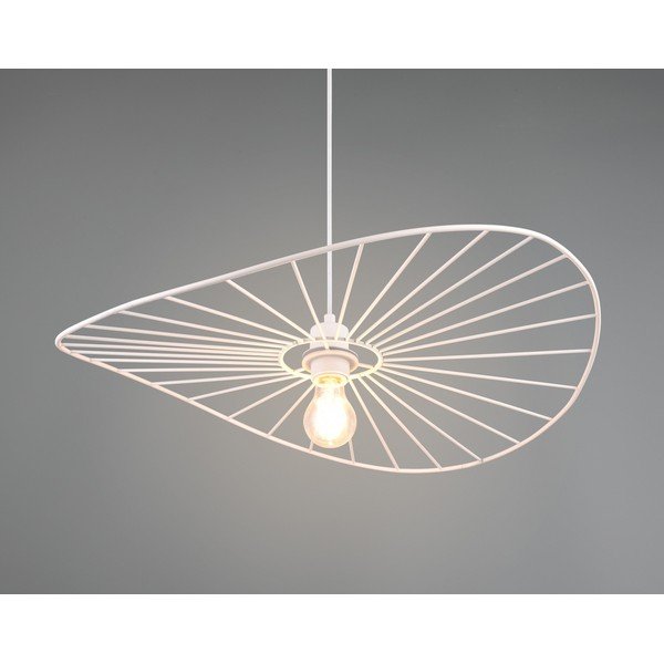 Fehér függőlámpa ø 60 cm Chapeau – Reality-image-4