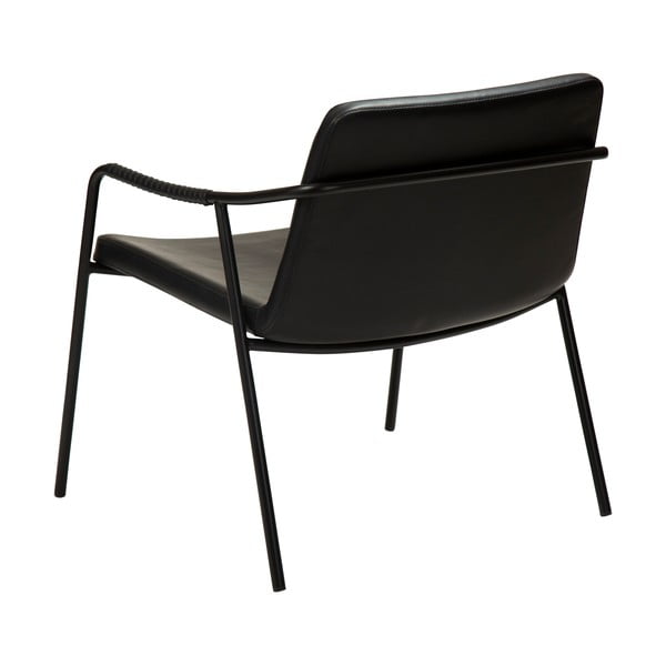 Boto fekete bőrutánzat fotel - DAN-FORM Denmark-image-4