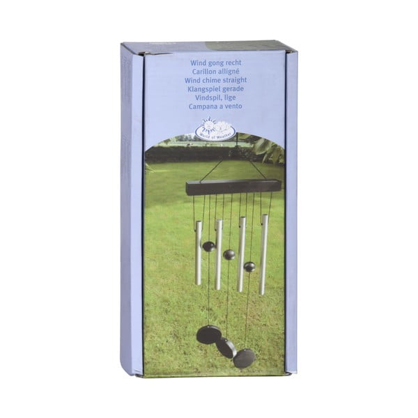 Ezüstszínű szélcsengő, 58 cm - Esschert Design-image-2