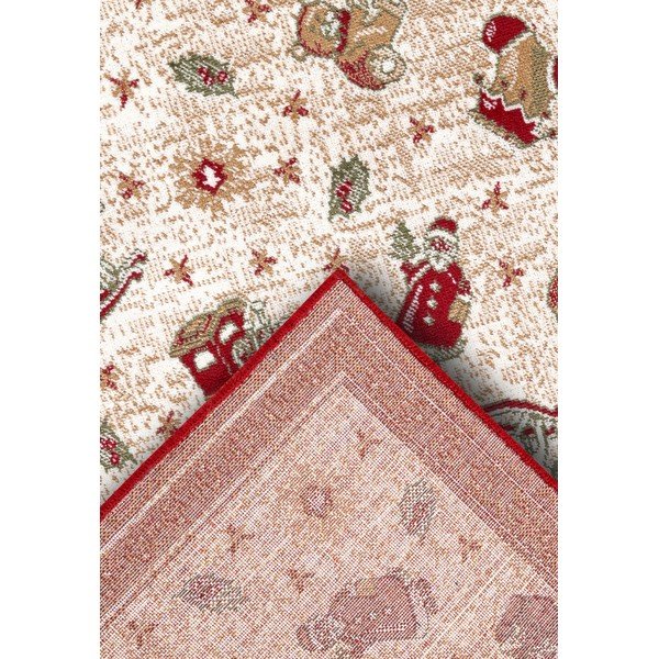 Piros pamutkeverék szőnyeg karácsonyi mintával 50x80 cm Toy's Delight Red Christmas – Villeroy&Boch-image-4