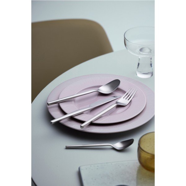 Ezüstszínű rozsdamentes acél evőeszköz készlet 16 db-os Dorotea – Gense-image-1