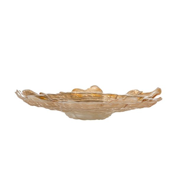 Bézs üveg tál ø 38,5 cm Asimi – Bloomingville