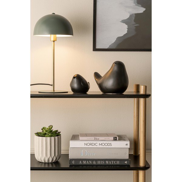 Cabinet Simplicity fekete polc bambusz lábakkal, 80 x 82,5 cm - Leitmotiv-image-4