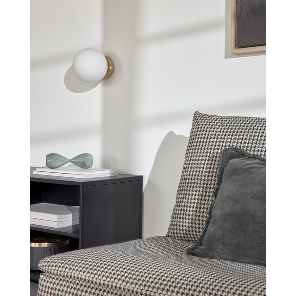 Aranyszínű fali lámpa ø 13 cm Mahala – Kave Home-image-2