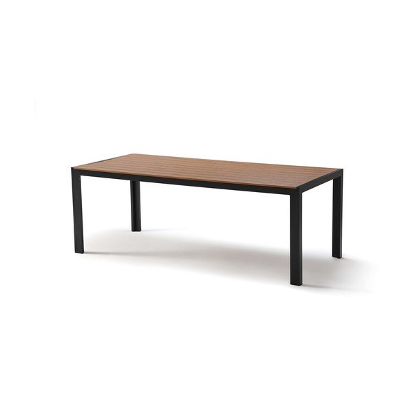 Kerti étkezőasztal artwood asztallappal 90x205 cm Viking – Bonami Essentials