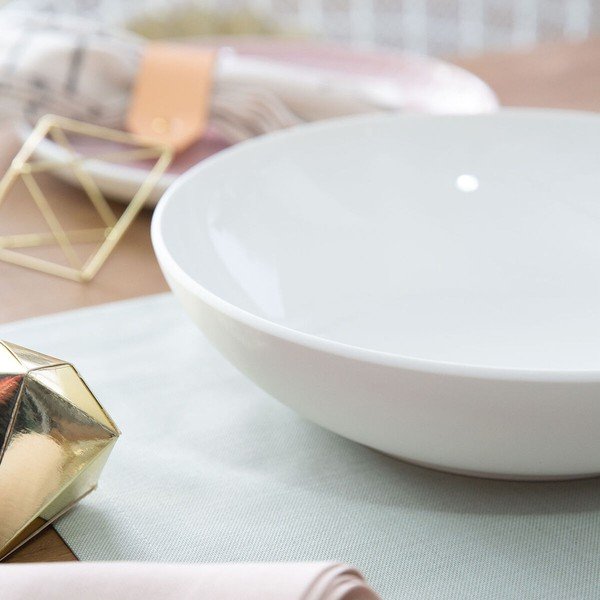Uni fehér szervírozó porcelántányér, ⌀ 26 cm - Villeroy & Boch-image-3