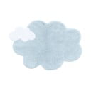 Világoskék mosható kézi szövésű pamut gyerek szőnyeg 70x100 cm Mini Dream – Lorena Canals